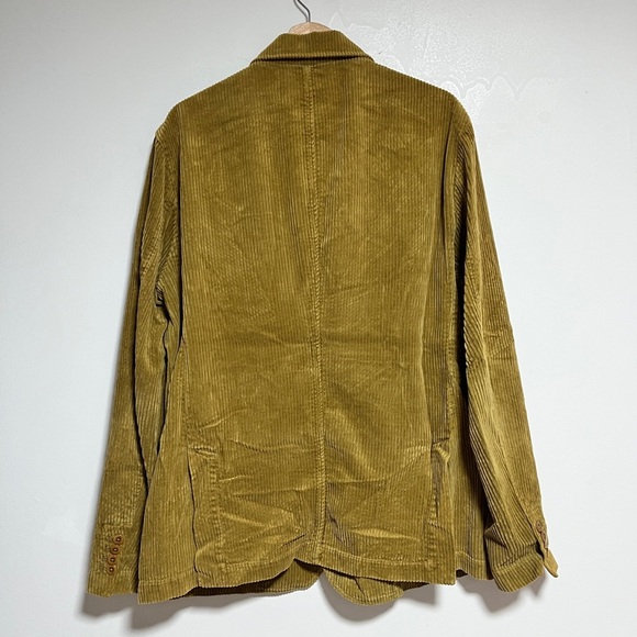 Alex Mill Corduroy Blazer Jacket - Large - Olive / Mustard - Cotton Workwear - Picture 7 of 10